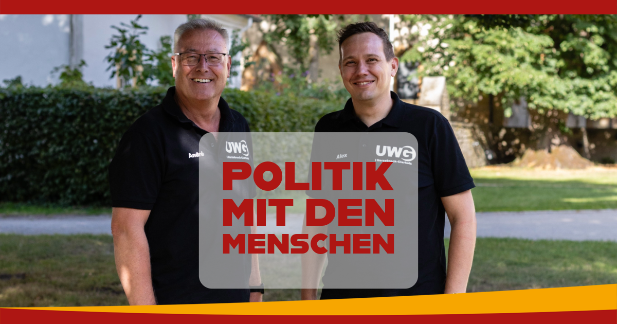 Politik mit den Menschen