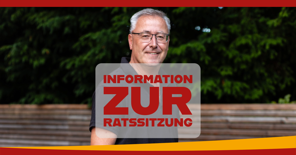 Info zur Ratssitzung